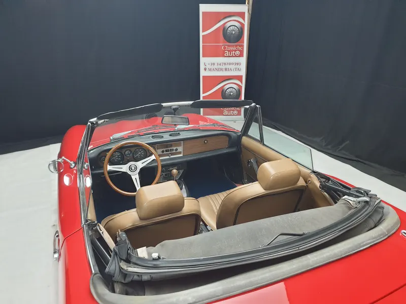 Fiat 124 Sport Spider 1.8cc anno 1977 certificata ASI con C.R.S. 10