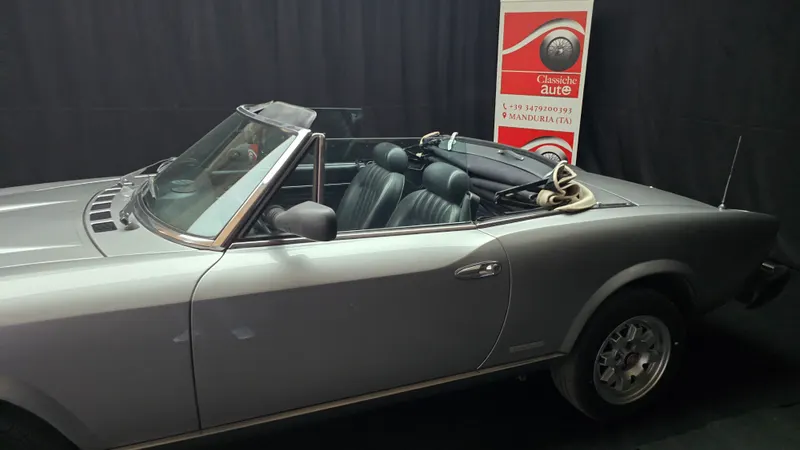 Fiat 124 DS Pininfarina Spider Europa anno 1985 certificata ASI con C 18