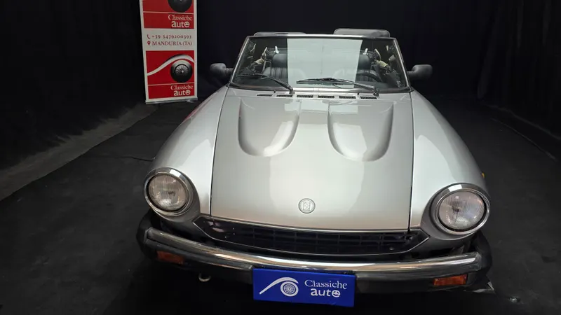 Fiat 124 DS Pininfarina Spider Europa anno 1985 certificata ASI con C 7