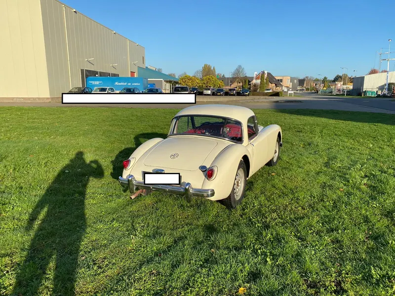 MG A Coupè 1500cc anno 1959 certificata ASI con C.R.S 25
