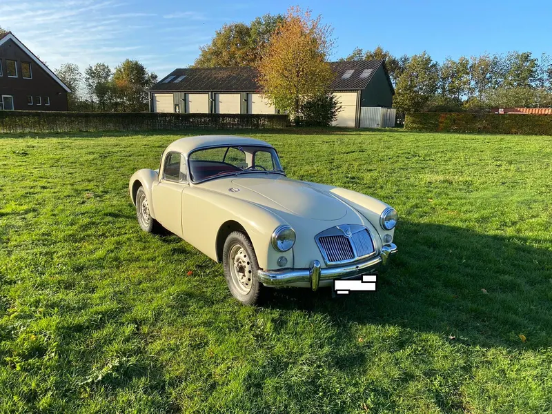 MG A Coupè 1500cc anno 1959 certificata ASI con C.R.S 11