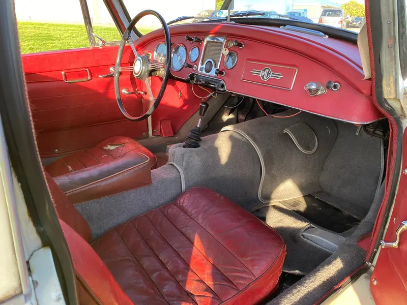 MG A Coupè 1500cc anno 1959 certificata ASI con C.R.S 10