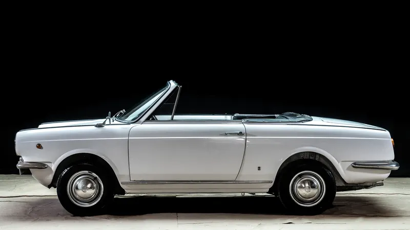 Fiat 850 Spider carrozzeria Vignale  ASI  1965 2