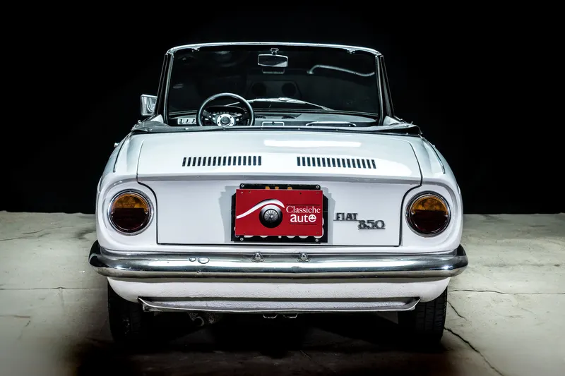 Fiat 850 Spider carrozzeria Vignale  ASI  1965 13