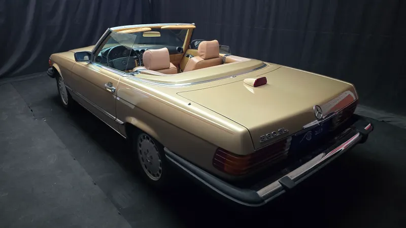 560 SL Roadster anno 1986 HARD TOP certificata ASI con C.R.S. 8