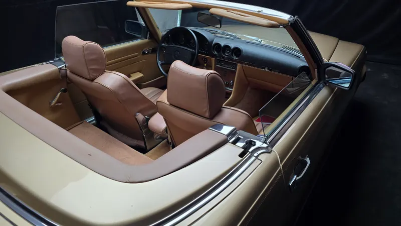 560 SL Roadster anno 1986 HARD TOP certificata ASI con C.R.S. 10