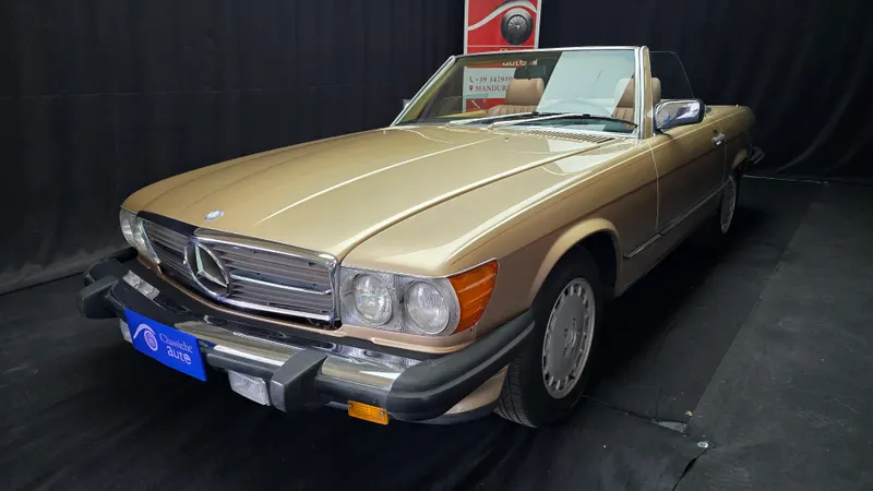 560 SL Roadster anno 1986 HARD TOP certificata ASI con C.R.S. 21