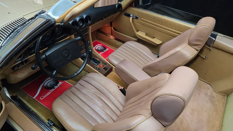 560 SL Roadster anno 1986 HARD TOP certificata ASI con C.R.S. 14
