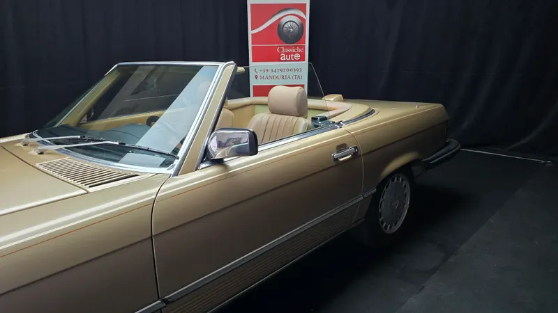 560 SL Roadster anno 1986 HARD TOP certificata ASI con C.R.S. 22