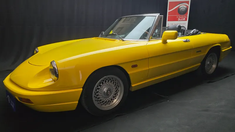 Alfa Romeo Spider 2.0 cc anno 1991 certificata ASI con C.R.S 9