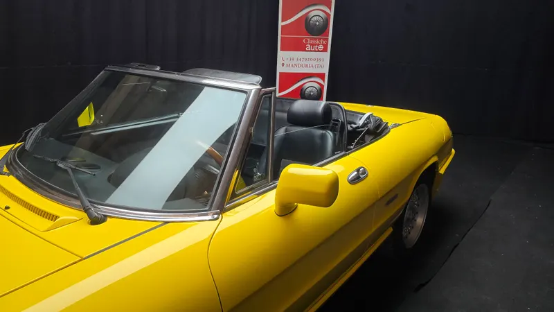 Alfa Romeo Spider 2.0 cc anno 1991 certificata ASI con C.R.S 4