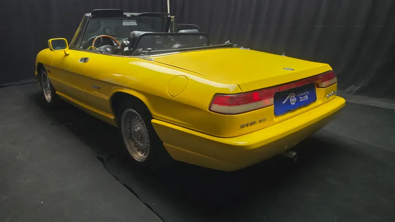 Alfa Romeo Spider 2.0 cc anno 1991 certificata ASI con C.R.S 3
