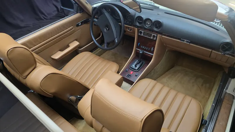 380 SL ROADSTER HARD TOP CERTIFICATA ASI CON C.R.S. 9