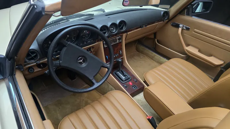 380 SL ROADSTER HARD TOP CERTIFICATA ASI CON C.R.S. 25