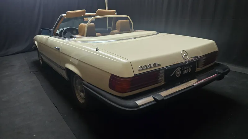 380 SL ROADSTER HARD TOP CERTIFICATA ASI CON C.R.S. 3