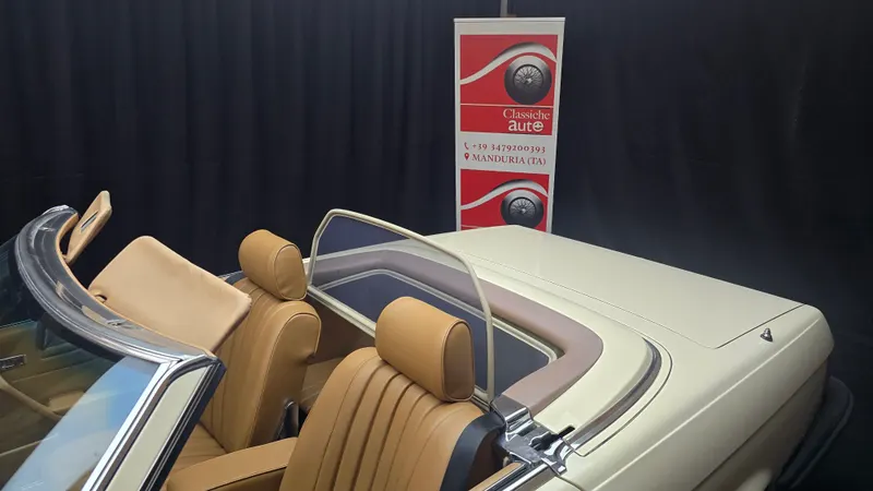 380 SL ROADSTER HARD TOP CERTIFICATA ASI CON C.R.S. 22