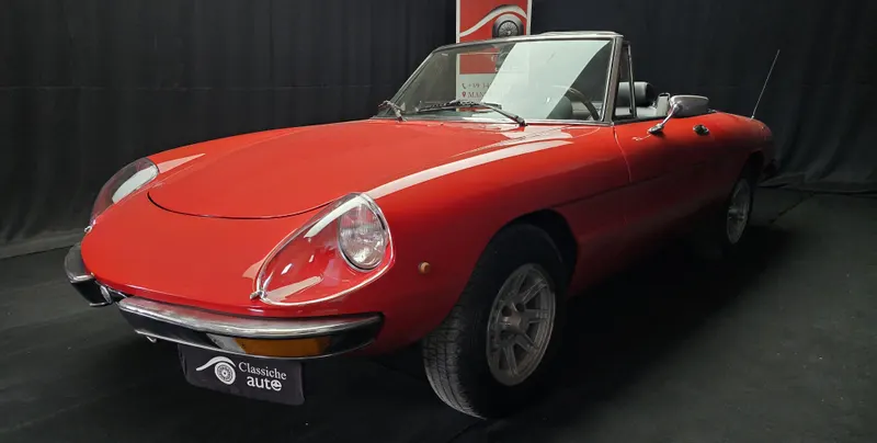 Alfa Romeo Spider Veloce 2.0 cc anno 1982 certificata ASI con C.R.S. 11