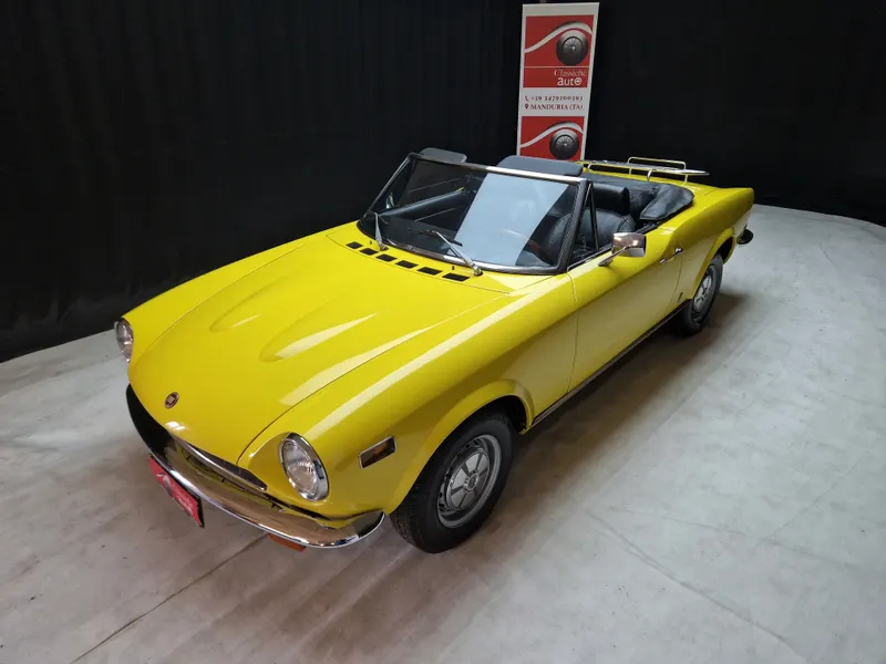 Fiat 124 Sport Spider 1.8cc anno 1977 certificata ASI con C.R.S. 6