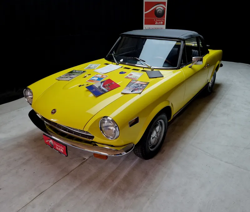 Fiat 124 Sport Spider 1.8cc anno 1977 certificata ASI con C.R.S. 4