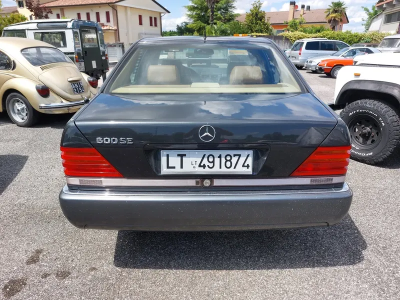 600 SE del 1991 ( V 12 ) 8