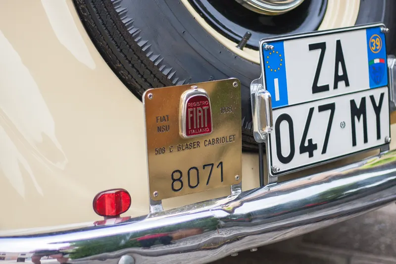 Fiat NSU 508 C Cabriolet del 1939 19