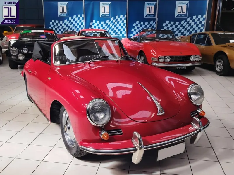 Porsche 356 Cabriolet Reutter 60cv 12