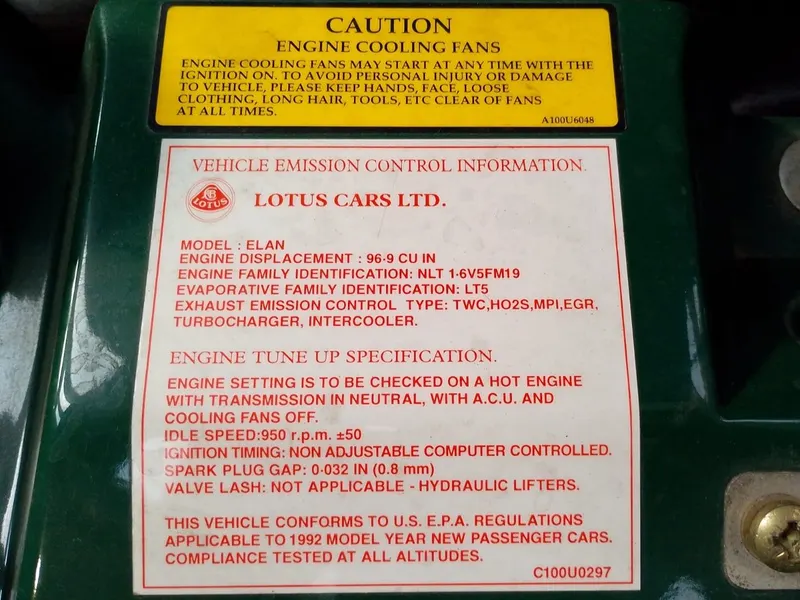 Lotus Elan 1.6 Turbo (100b) 42