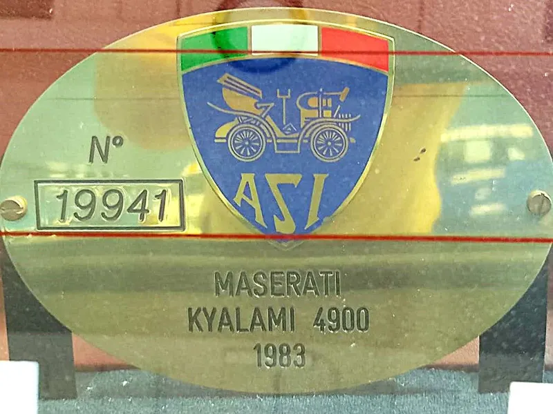 Maserati Kyalami 4.900 118
