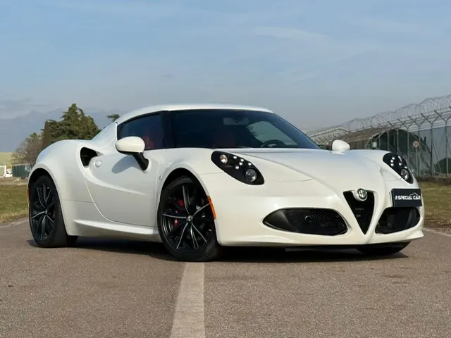 Alfa Romeo 4C Coupè Tct SOLO 27.000 Bianco Perla!!! 10