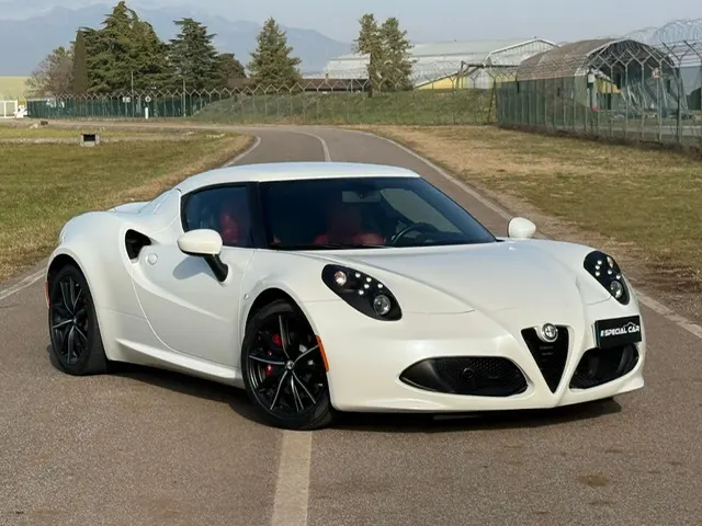 Alfa Romeo 4C Coupè Tct SOLO 27.000 Bianco Perla!!! 12