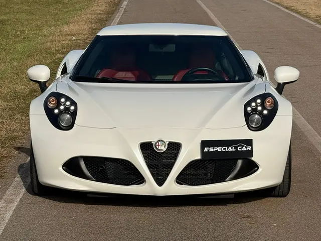 Alfa Romeo 4C Coupè Tct SOLO 27.000 Bianco Perla!!! 5