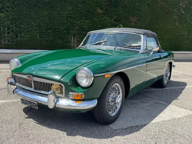 MG B 1800 ROADSTER TARGA ORIGINALE TO 2