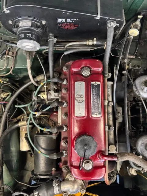 MG B 1800 ROADSTER TARGA ORIGINALE TO 9