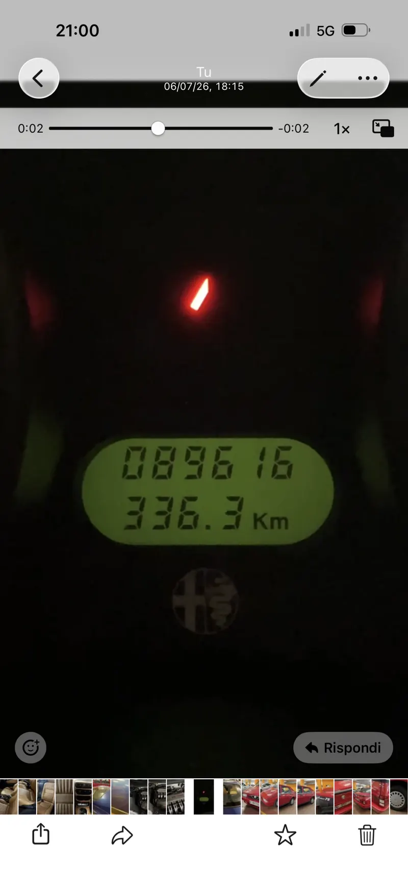Alfa Romeo GTV TURBO CON SOLI 89.616 KM 19