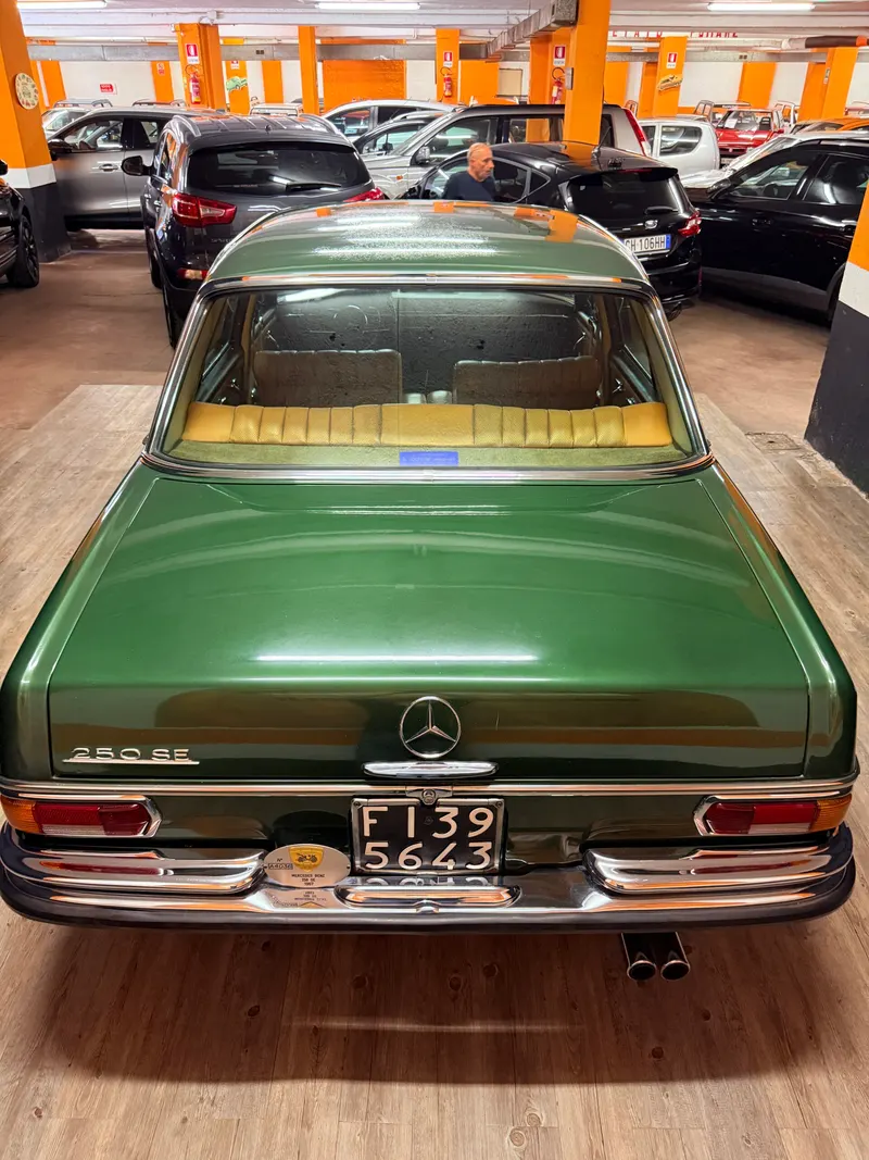 250 SE, W108 DEL 1967 INSCRITTA ASI CON TARGA ORO 67