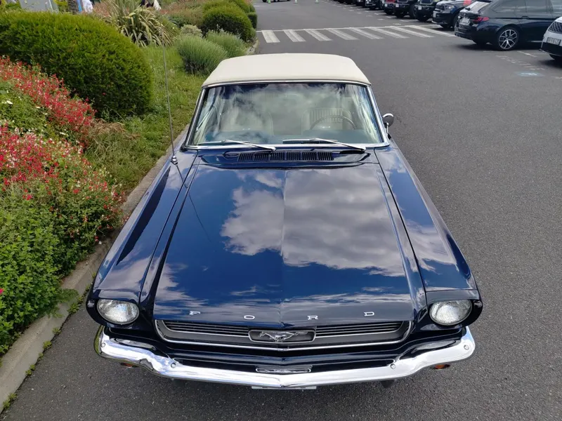 Ford MUSTANG cabriolet 289 boite manuelle 4, int Pony 22