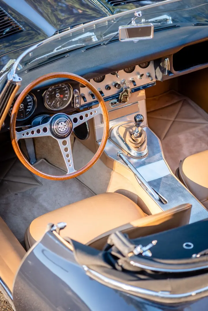 Jaguar Type E planchers plats 28
