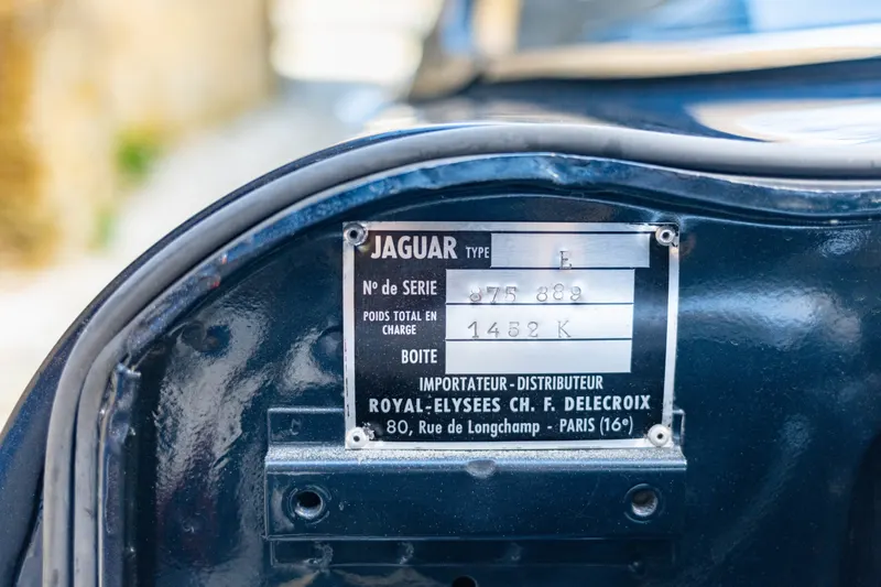 Jaguar Type E planchers plats 41