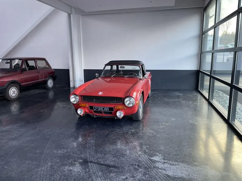 Triumph TR6 - Montée 3 carburateurs Weber 5