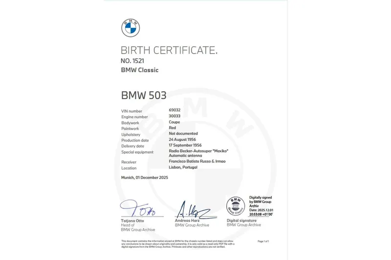 BMW 503 Coupe 12