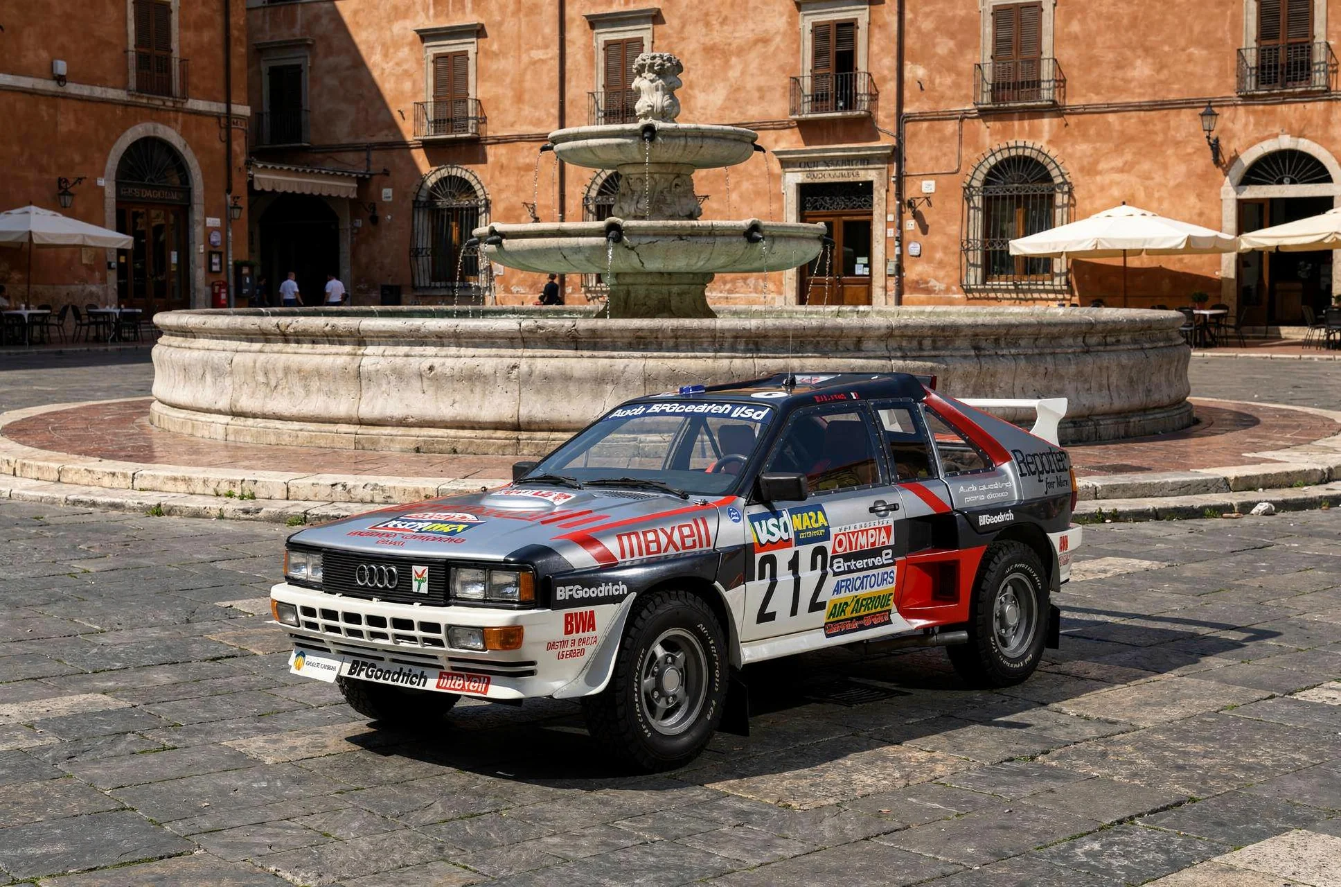 Audi Quattro De Paoli Parigi - Dakar 1986