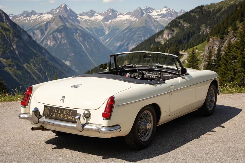 MG B MkI Roadster The steel-dash 1
