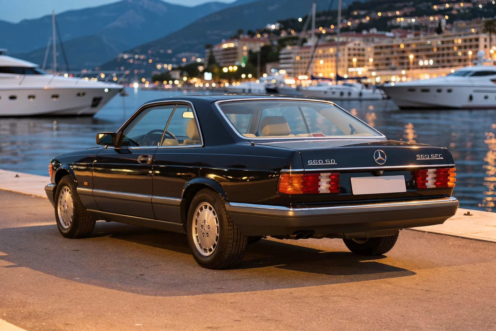 Mercedes-Benz 560 SEC "Well documented"