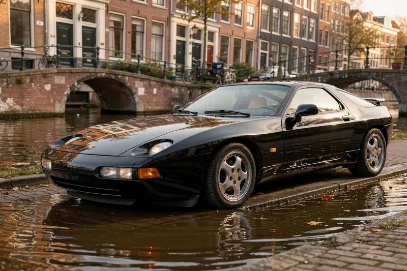 Porsche 928 GTS Black over black 1