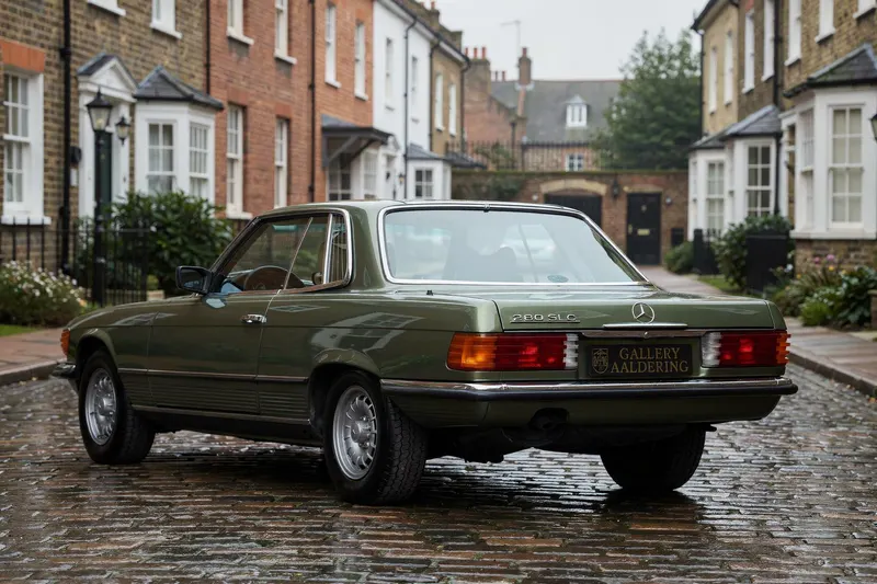 Mercedes-Benz 280 SLC "Completely green-colored" 1