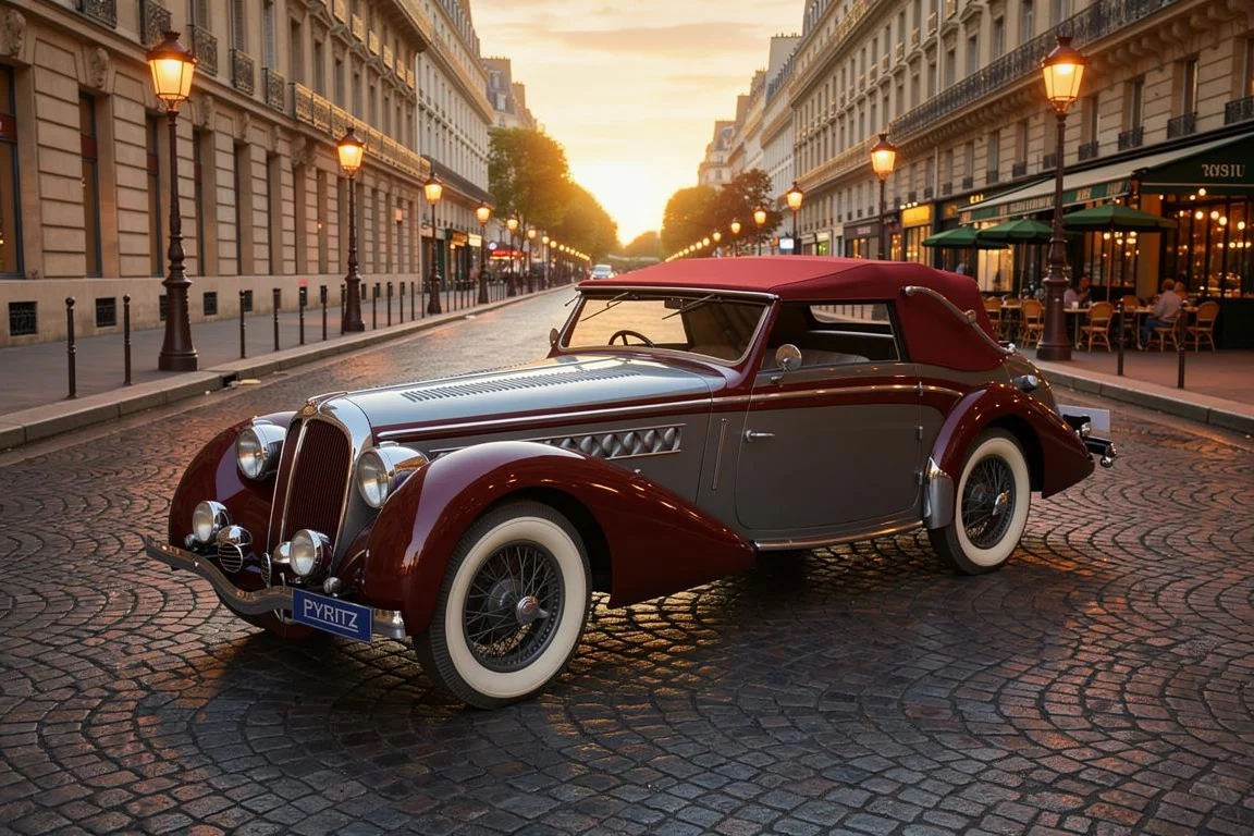 135 M Cabriolet by Henri Chapron