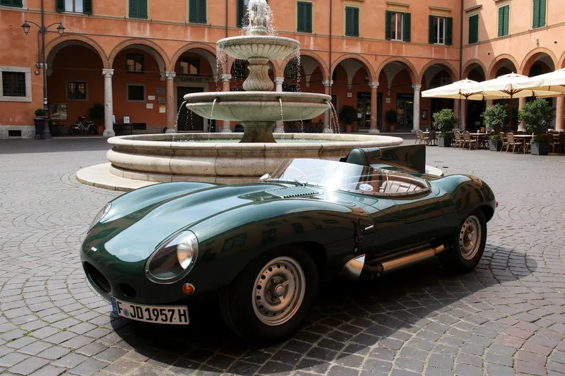 Jaguar D Type Replika 1