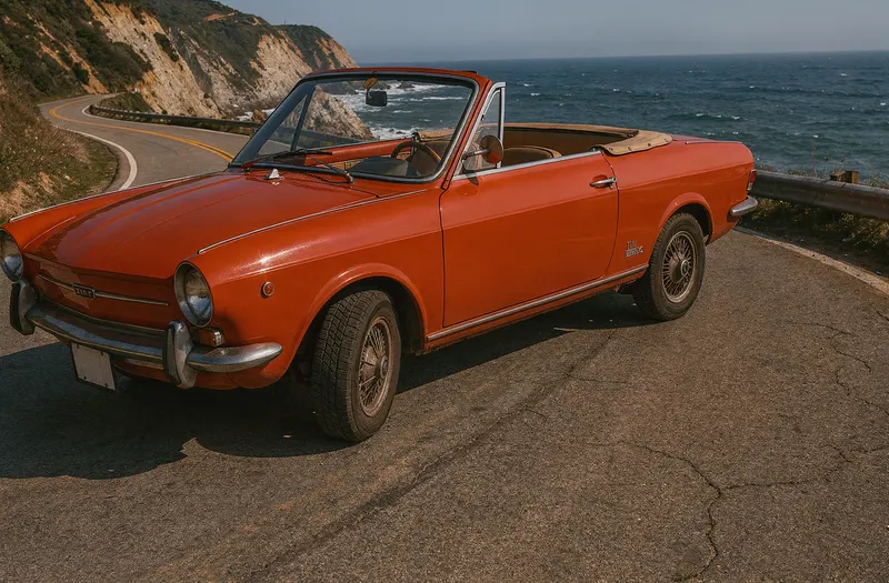 Fiat 850 Spider Vignale 1