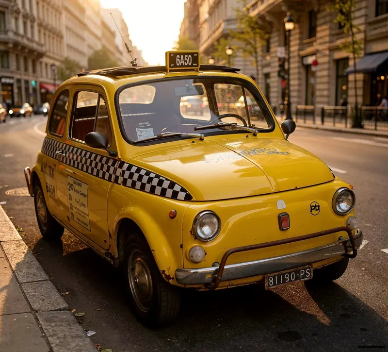 Fiat 500 L - replica Taxi - Tavullia 2