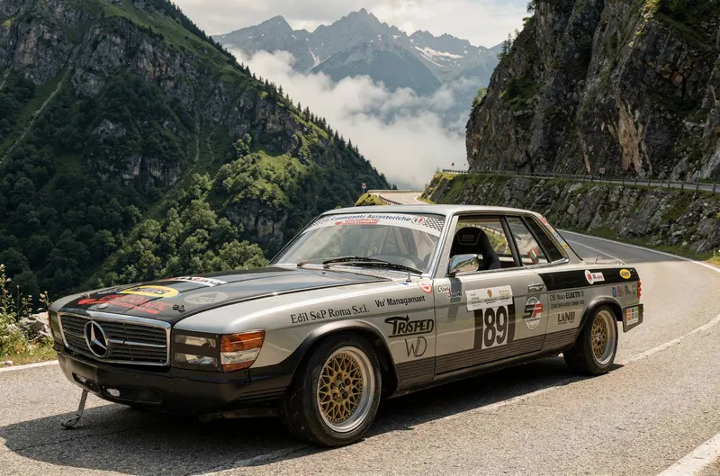 Mercedes-Benz 350 SLC Race Car 1